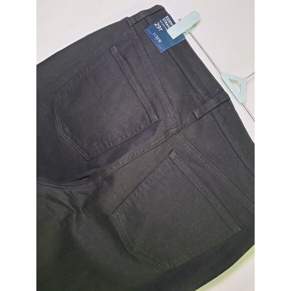 J. Crew Tall Essential Straight Jean In All Day Stretch Black BT023 T29 NWT - Picture 6 of 12